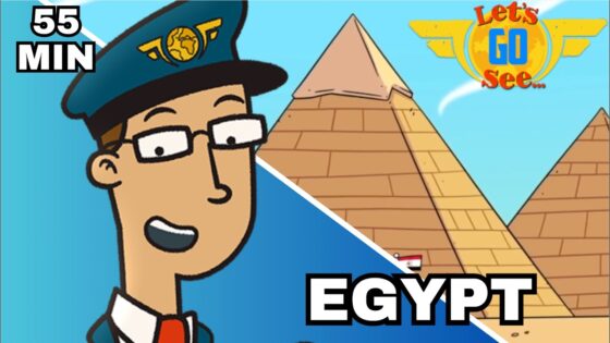 A Day in a Pilot’s Life ✈️ | Flying Kids to Ancient Egypt Adventure | Travel & Adventure for Kids - Kingdom Kids Zone, Little Learners - Let's Go See