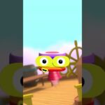 Sail the Seven Seas with the Rainbow Squad | Learn to Count for Kids | Number Cartoon | Numberblocks - Kingdom Kids Zone, Little Learners, Shorts - Numberblocks