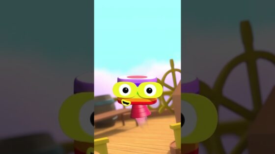 Sail the Seven Seas with the Rainbow Squad | Learn to Count for Kids | Number Cartoon | Numberblocks - Kingdom Kids Zone, Little Learners, Shorts - Numberblocks
