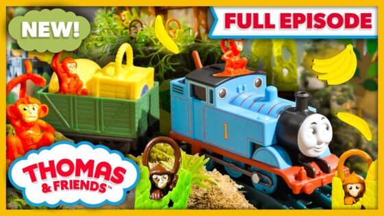 Thomas and the Cheeky Monkeys 🐵 | Watch Out Thomas! - Kids TV Series, Kingdom Kids Zone - Thomas & Friends