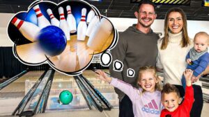 Bowling for Kids at the Bowling Alley 🎳 Fun Indoor Game For Kids and The Family | Educational Videos - Kingdom Kids Zone, Little Learners - Happy Hubbard’s - Educational Videos for Kids