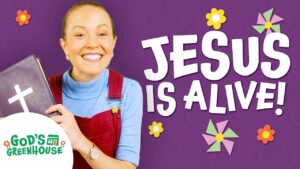 JESUS is Alive! ✝️ Easter Kids Worship Songs 🌼 God's Greenhouse 🌼 - Kingdom Kids Zone, Sing With Me - God's Greenhouse | Bible Songs for Kids (by Minno)