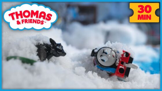 Thomas Spins Out on the Ice! | Thomas & Friends: Watch Out Thomas! | 30 Minutes - Kids TV Series, Kingdom Kids Zone - Thomas & Friends