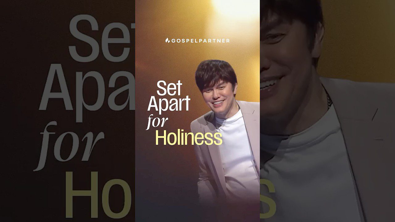 Set Apart For Holiness 🙌 - Healing Grace, Hope & Healing, Shorts - Joseph Prince
