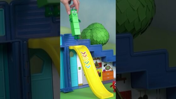 Super Slides! – 1 to 5 | Learn to Count for Kids | Number Cartoon | Numberblocks #shorts - Kingdom Kids Zone, Little Learners, Shorts - Numberblocks