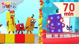 Pattern Palace Full Episode & More! | Learn to Count for Kids | Number Cartoon | Numberblocks - Kingdom Kids Zone, Little Learners - Numberblocks