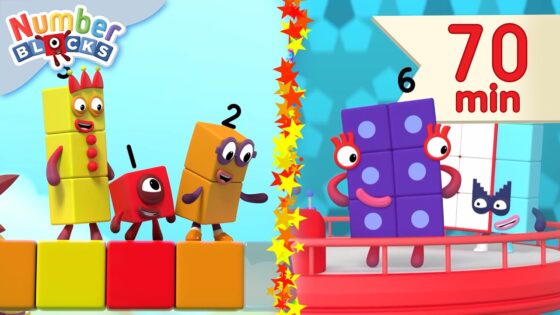 Pattern Palace Full Episode & More! | Learn to Count for Kids | Number Cartoon | Numberblocks - Kingdom Kids Zone, Little Learners - Numberblocks
