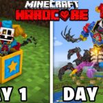 I Survived 100 Days as PROTOTYPE in Minecraft - Gameplay, Kingdom Kids Zone, Minecraft - EYstreem