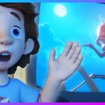 Tom Thomas Watches a Scary Movie | The Fixies | Learning Cartoons For Kids - Kingdom Kids Zone, Little Learners - The Fixies
