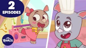 2 FULL EPISODES of Stomp! Stomp! Rhinos! - Kids (0-5), Kingdom Kids Zone - Stomp! Stomp! Rhinos!