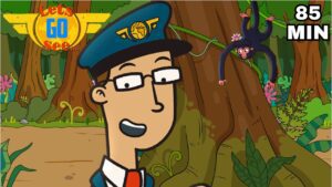Pilot Ollie & Pilot Polly Fly Into the Amazon Rainforest! 🐒 | Jungle Adventure for Kids 🌳 - Kingdom Kids Zone, Little Learners - Let's Go See