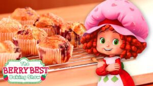Blueberry Twist Muffins 🍓 The Berry Best Baking Show 🍓 Strawberry Shortcake 🍓 Show for Kids - Kids TV Series, Kingdom Kids Zone - Strawberry Shortcake - WildBrain