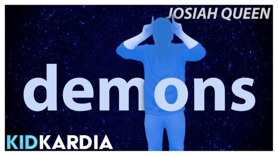 demons || MOTIONS & LYRICS || Josiah Queen & REAGAN JAMES BROOME - Kingdom Kids Zone, Sing With Me - Kid Kardia