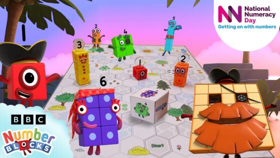 Make Your Very Own Treasure of Hexagon Island Board Game | National Numeracy Day 2026 | Numberblocks - Kingdom Kids Zone, Little Learners - Numberblocks