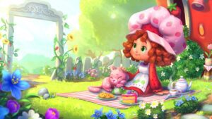 🌸 Spring Lofi for relaxing 🌸 Strawberry Shortcake 🌸 Soft Ambient ASMR White Noise - Kids TV Series, Kingdom Kids Zone - Strawberry Shortcake - WildBrain