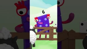 Counting Sheep | Numberblocks COURSE – Level 2, Orange (S2 E8) - Kingdom Kids Zone, Little Learners, Shorts - Numberblocks