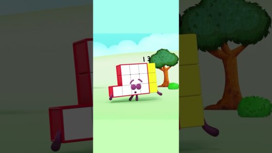 Thirteen | Numberblocks COURSE – Level 3, Yellow (S3 E26) - Kingdom Kids Zone, Little Learners, Shorts - Numberblocks