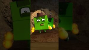 Double Trouble | Numberblocks COURSE – Level 2, Orange (S2 E9) - Kingdom Kids Zone, Little Learners, Shorts - Numberblocks