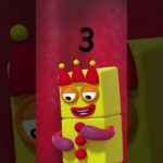 Three! | Numberblocks COURSE – Level 1, Red (S1 E4) - Kingdom Kids Zone, Little Learners, Shorts - Numberblocks