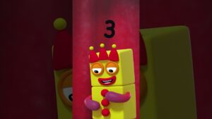 Three! | Numberblocks COURSE – Level 1, Red (S1 E4) - Kingdom Kids Zone, Little Learners, Shorts - Numberblocks