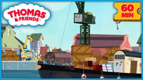 Working Hard to Get Stronger! | Thomas & Friends | 60+ Minutes! - Kids TV Series, Kingdom Kids Zone - Thomas & Friends