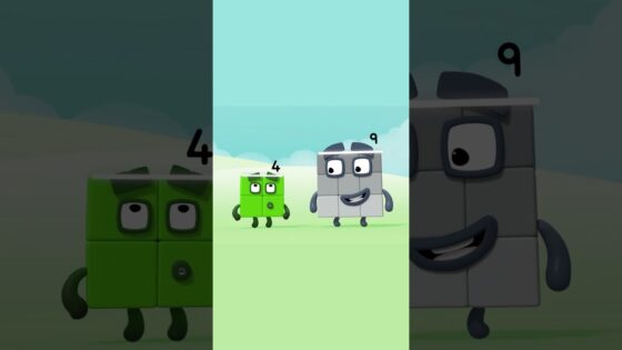 Nine | Numberblocks COURSE – Level 2, Orange (S2 E4) - Kingdom Kids Zone, Little Learners, Shorts - Numberblocks