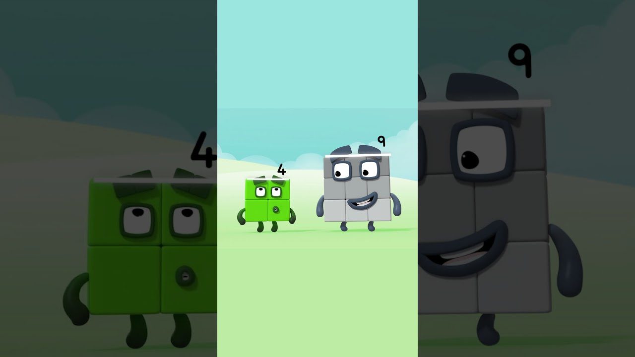 Nine | Numberblocks COURSE – Level 2, Orange (S2 E4) - Kingdom Kids Zone, Little Learners, Shorts - Numberblocks