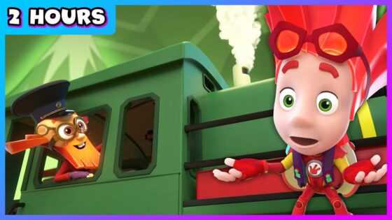 All Aboard The Fixies Train | The Fixies | Learning Cartoons For Kids - Kingdom Kids Zone, Little Learners - The Fixies