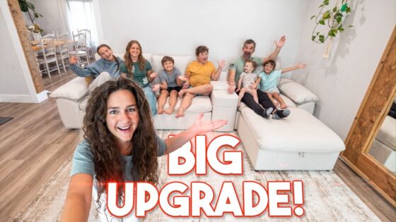 Our NEW Modular Sectional Sofa Upgrade! | CHIC HOUSE SOMA Motion Setup - Family, Kingdom Kids Zone - The Moore The Merrier Vlogs