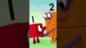 Two! | Numberblocks COURSE – Level 1, Red (S1 E3) - Kingdom Kids Zone, Little Learners, Shorts - Numberblocks