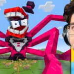 How Long Can CAINE CRASHOUT Get? - Gameplay, Kingdom Kids Zone, Minecraft - EYstreem