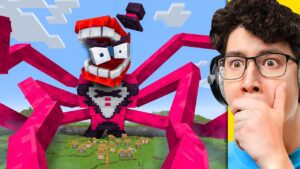 How Long Can CAINE CRASHOUT Get? - Gameplay, Kingdom Kids Zone, Minecraft - EYstreem