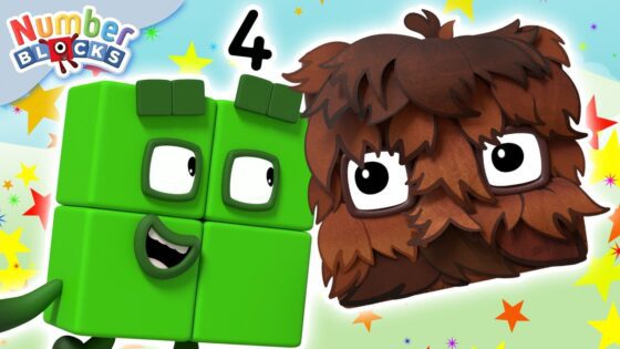 Adventures with Squarey | Learn to Count for Kids | Number Cartoon | Numberblocks - Kingdom Kids Zone, Little Learners - Numberblocks