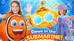 Down in the Submarine Song for Kids with Silly Miss Lily | Kids Songs, Dance & Brain Breaks for Kids - Kingdom Kids Zone, Little Learners, Shorts - Paisley's Corner - Educational Videos for Kids