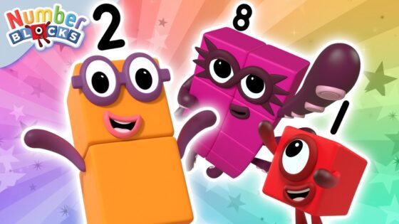 Super Second Grade Math | Learn to Count for Kids | Number Cartoon | Numberblocks - Kingdom Kids Zone, Little Learners - Numberblocks