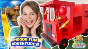 Toddler Learning Indoor Playground Mix with Silly Miss Lily | Learn to Talk, Fun Play Cafes & More - Kingdom Kids Zone, Little Learners, Shows - Paisley's Corner - Educational Videos for Kids