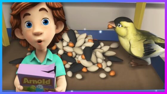 Tom Thomas Builds a Bird Feeder | The Fixies | Learning Cartoons For Kids - Kingdom Kids Zone, Little Learners - The Fixies