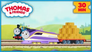 Thomas Gets Help for a Big Delivery! | Thomas & Friends: All Engines Go! | 30 Minutes - Kids TV Series, Kingdom Kids Zone - Thomas & Friends