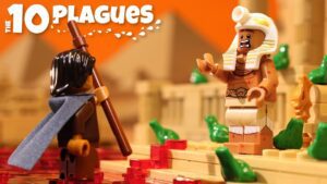 LEGO Bible | Moses & The 10 Plagues (Exodus P2) | Stop-Motion Animation - Bible Stories, Kingdom Kids Zone - Go Chatter Studios