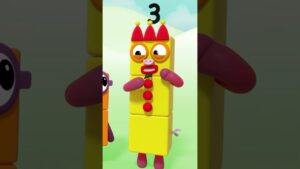 Three Little Pigs | Numberblocks COURSE – Level 1, Red (S1 E8) - Kingdom Kids Zone, Little Learners, Shorts - Numberblocks