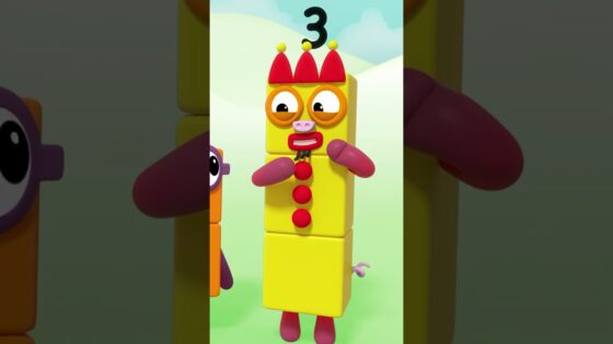 Three Little Pigs | Numberblocks COURSE – Level 1, Red (S1 E8) - Kingdom Kids Zone, Little Learners, Shorts - Numberblocks