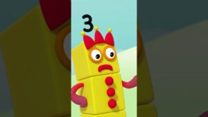 Four | Numberblocks COURSE – Level 1, Red (S1 E6) - Kingdom Kids Zone, Little Learners, Shorts - Numberblocks
