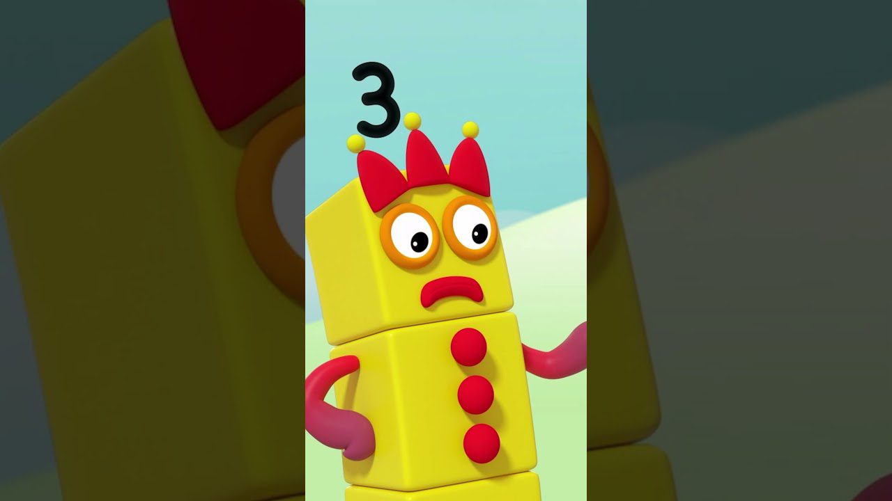 Four | Numberblocks COURSE – Level 1, Red (S1 E6) - Kingdom Kids Zone, Little Learners, Shorts - Numberblocks