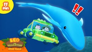 Leo Discovers a Huge Whale in the Deep Blue Sea! | Leo the Wildlife Ranger | Educational Cartoons - Kids TV Series, Kingdom Kids Zone - Leo the Wildlife Ranger - Official Channel
