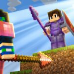 I Got Trained By a Minecraft Spear Master - Gameplay, Kingdom Kids Zone, Minecraft - EYstreem