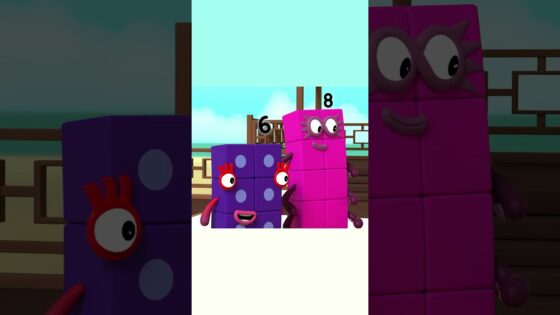 The Way of the Rectangle | Numberblocks COURSE – Level 3, Yellow (S3 E23) - Kingdom Kids Zone, Little Learners, Shorts - Numberblocks