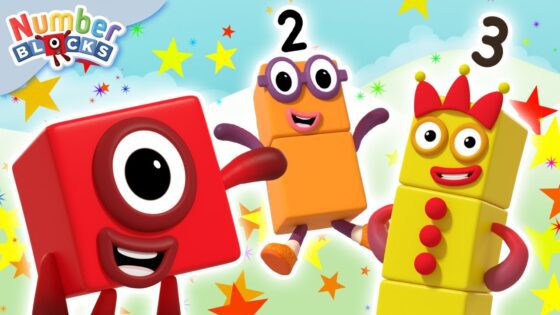 Fabulous First Grade Math | Learn to Count for Kids | Number Cartoon | Numberblocks - Kingdom Kids Zone, Little Learners - Numberblocks
