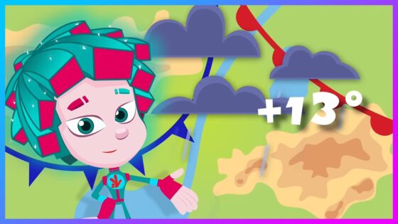 Tweak and Geek Learn About The Weather | The Fixies | Learning Cartoons For Kids - Kingdom Kids Zone, Little Learners - The Fixies