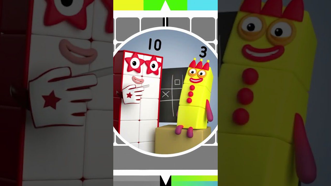 Tween Scenes | Numberblocks COURSE – Level 3, Yellow (S3 E29) - Kingdom Kids Zone, Little Learners, Shorts - Numberblocks