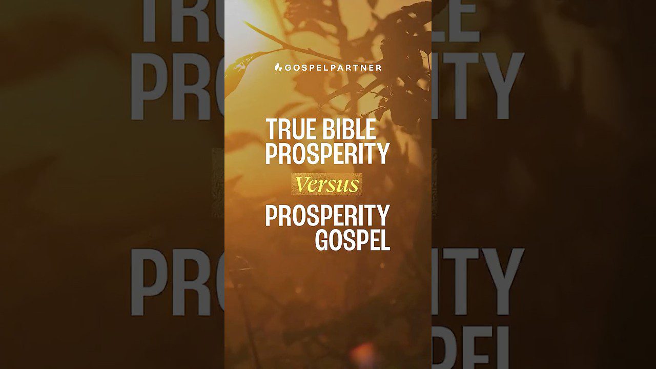 True Bible Prosperity Versus Prosperity Gospel - Healing Grace, Hope & Healing, Shorts - Joseph Prince